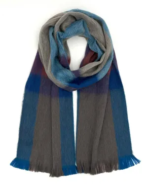 NEW! Alpaca Plaid Scarf - Equinox