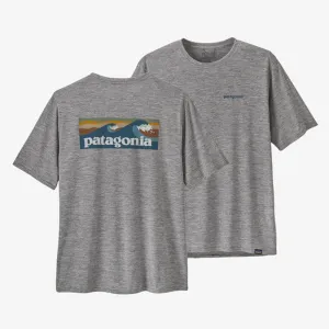Patagonia Capilene Cool Daily Graphic Men's T-Shirt - Feather Grey