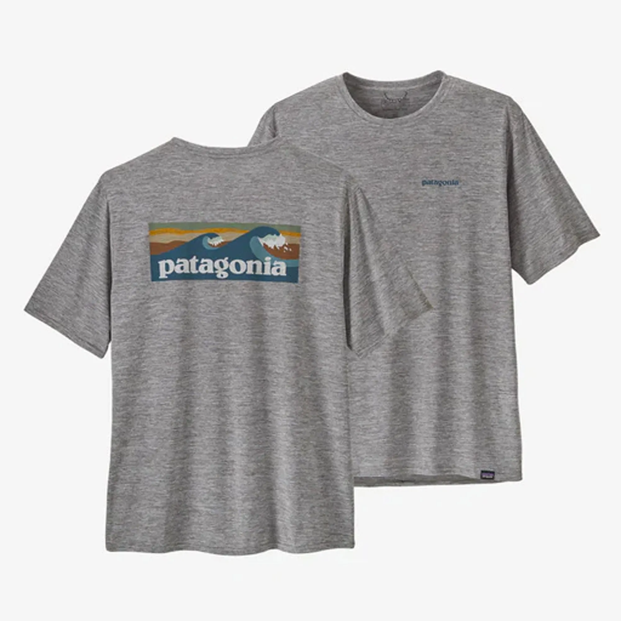 Patagonia Capilene Cool Daily Graphic Men's T-Shirt - Feather Grey