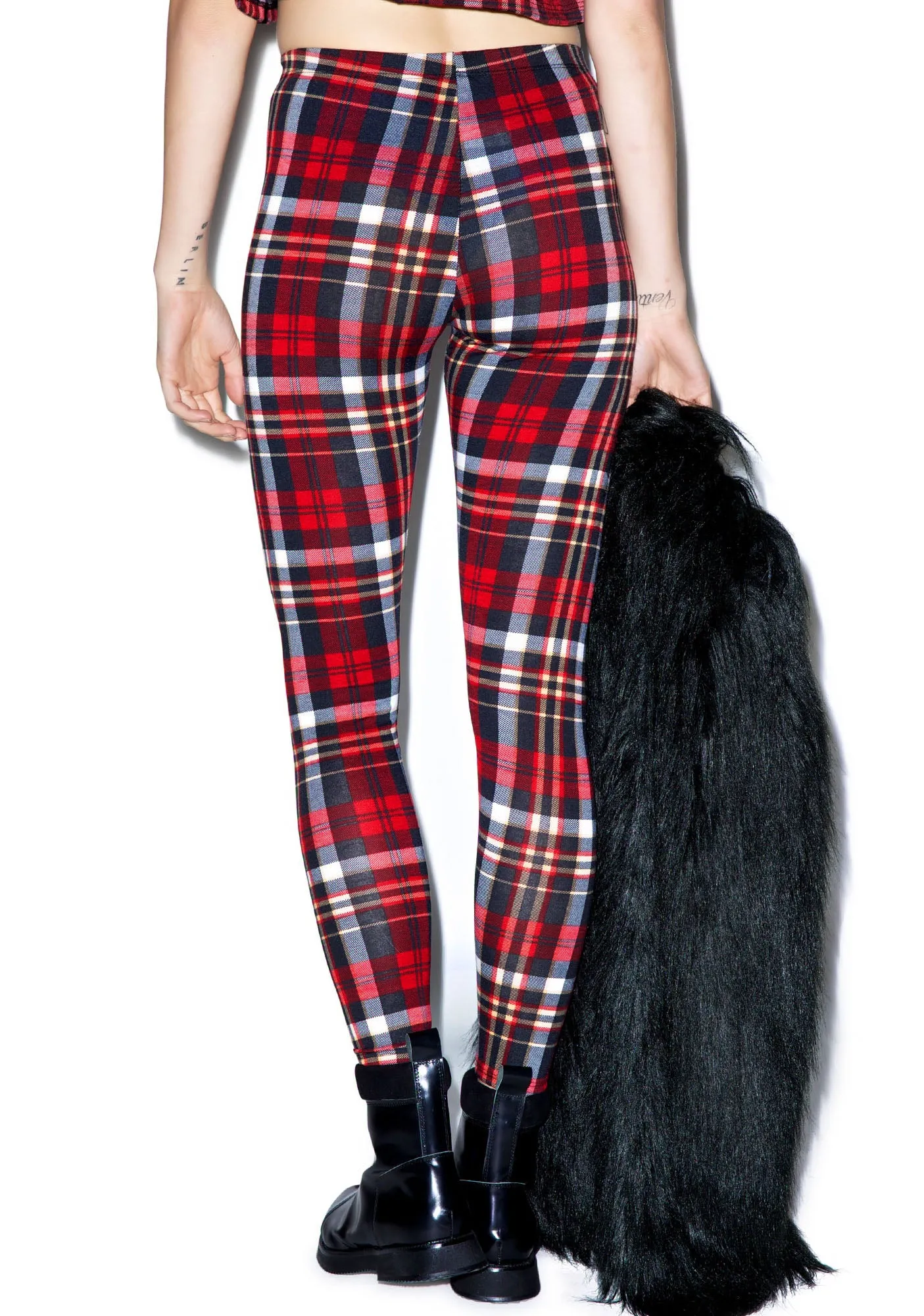 Plaid Gurl Club Legging