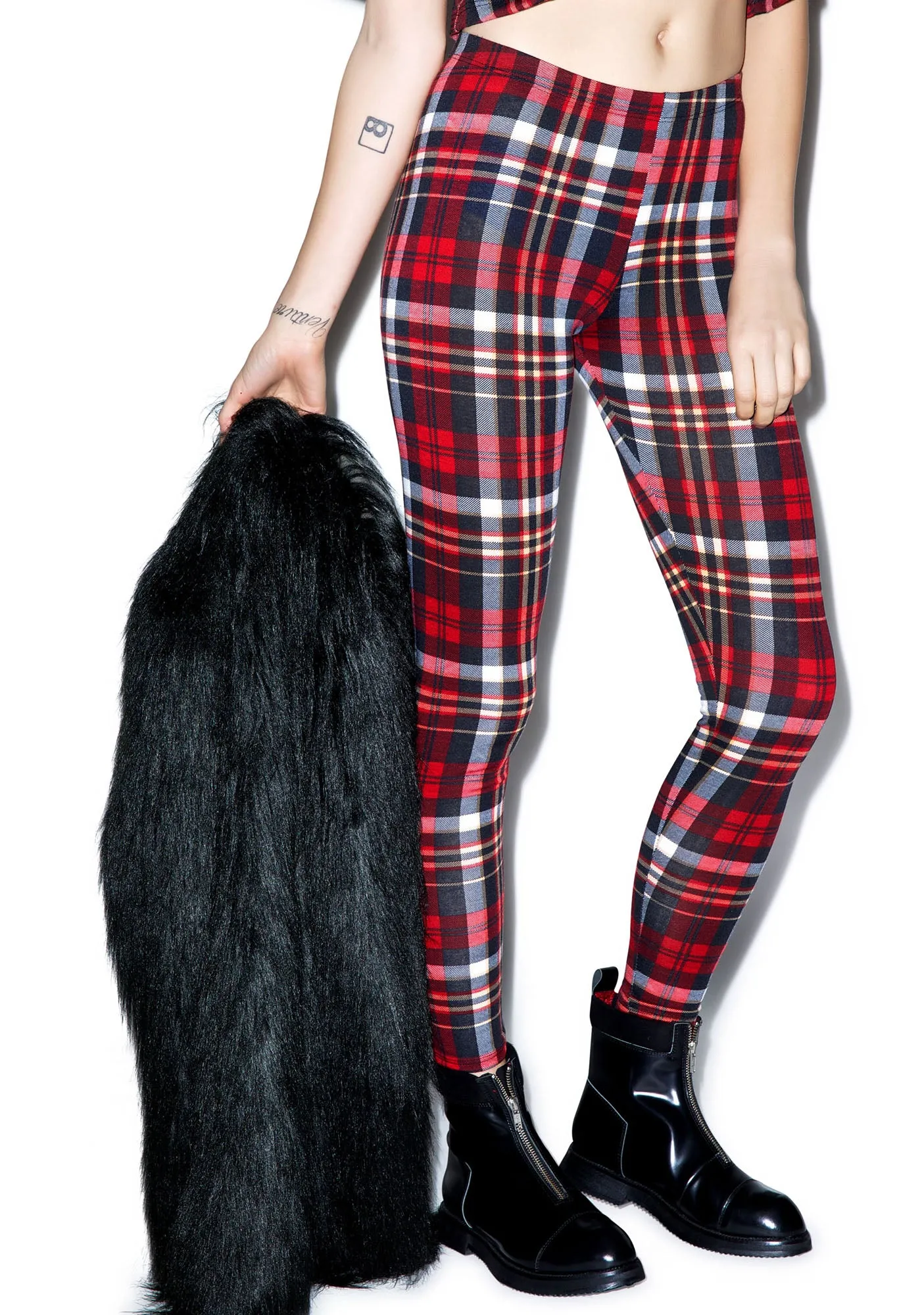 Plaid Gurl Club Legging