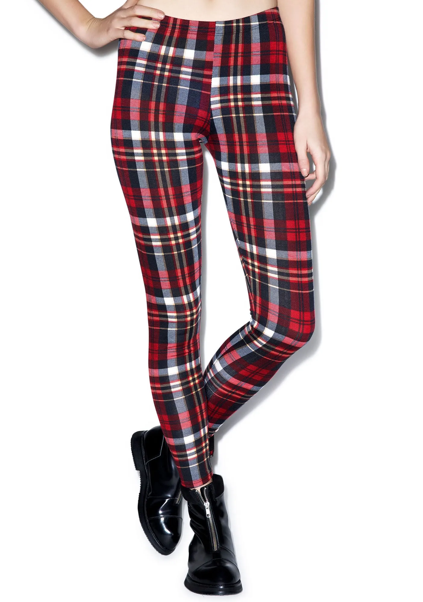 Plaid Gurl Club Legging