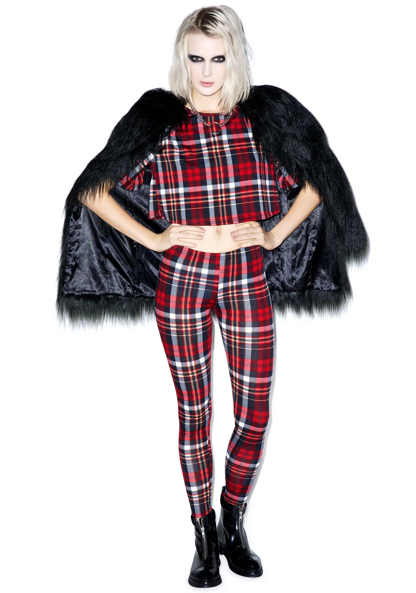 Plaid Gurl Club Legging