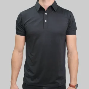 PREMIUM POLO SHIRT - BLACK