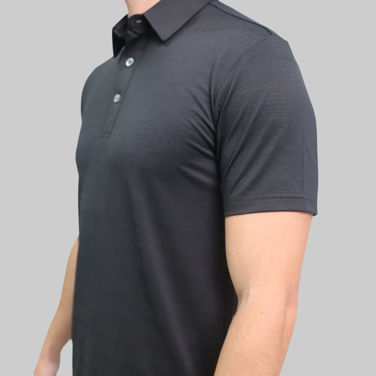 PREMIUM POLO SHIRT - BLACK