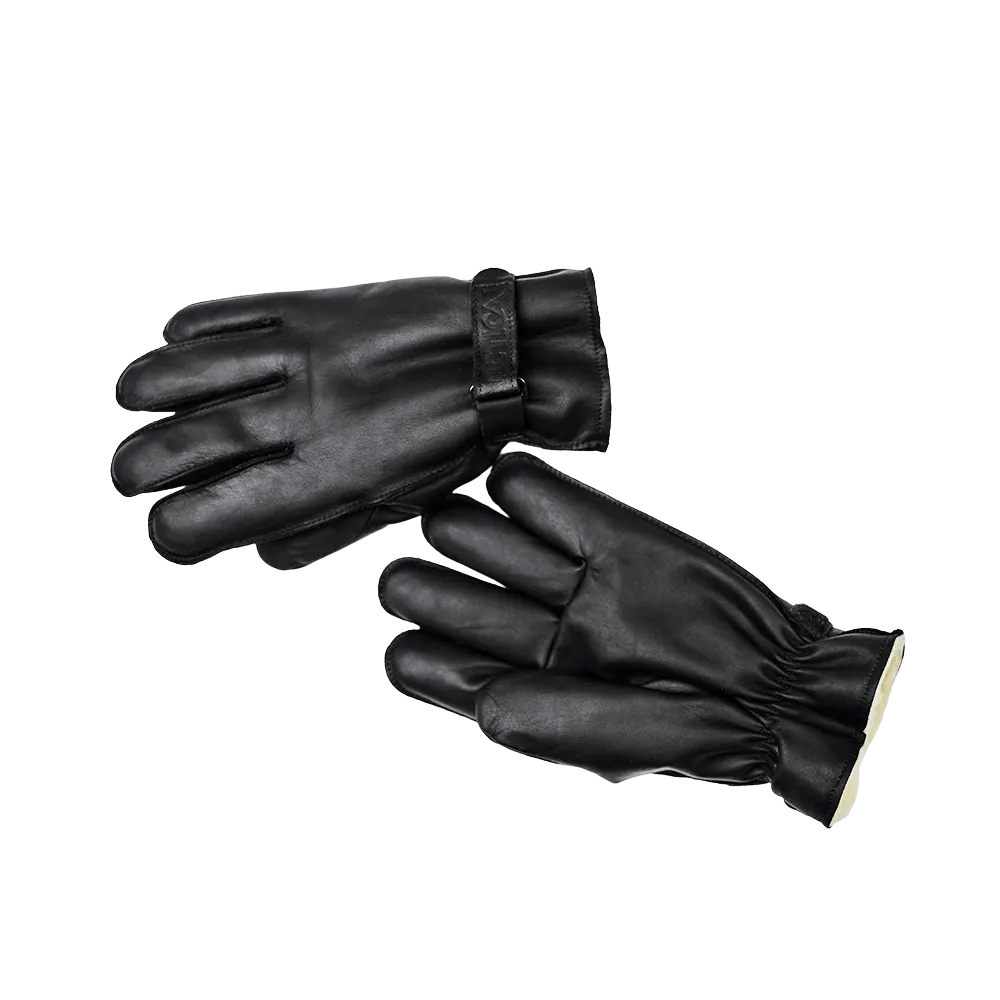 Raber Men's Arctica™ Sport Glove – Cowhide with Polyester/Acrylic Pile Lining, Velcro Strap, Designed for Outdoor Winter Activities