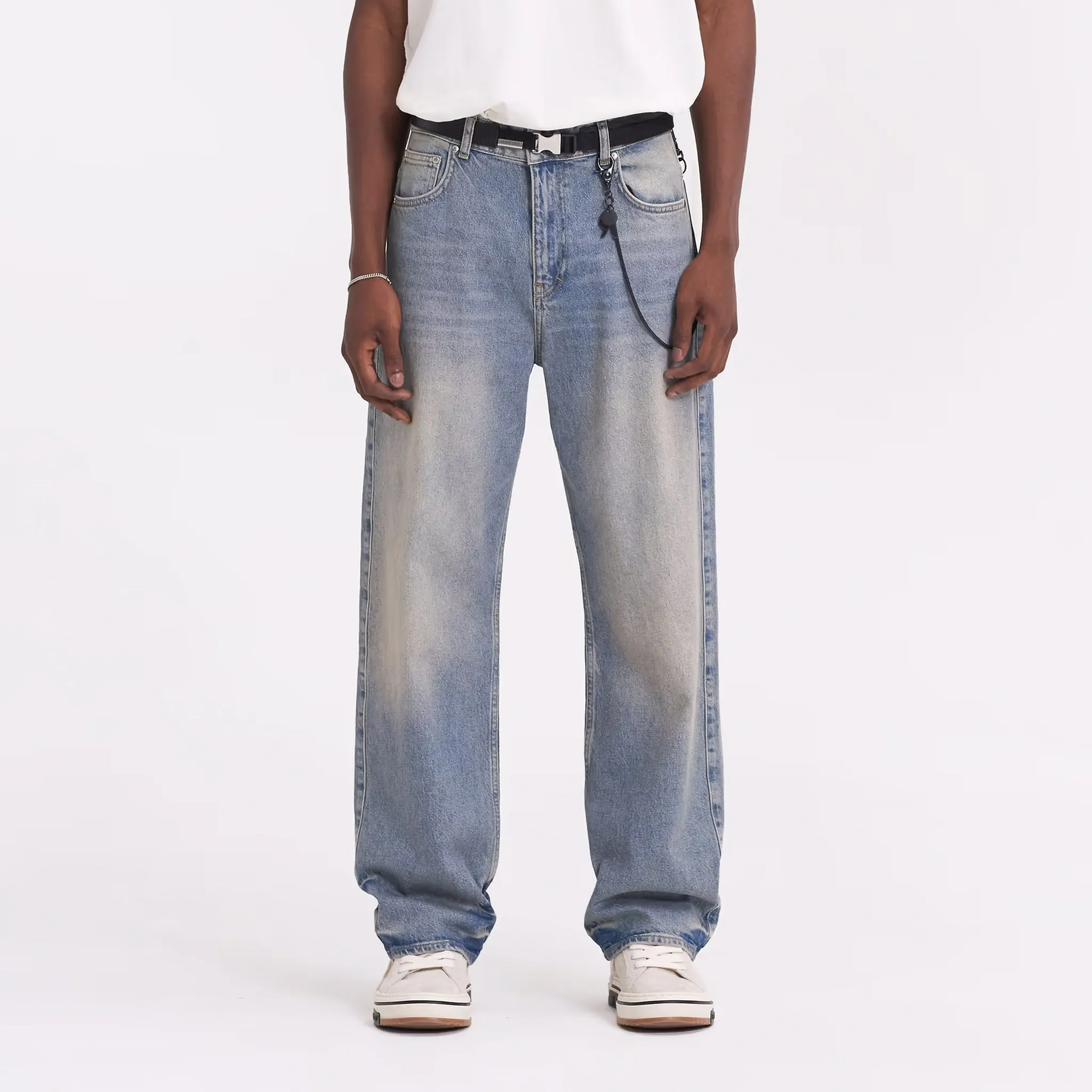 Represent R3 Baggy Denim Blue