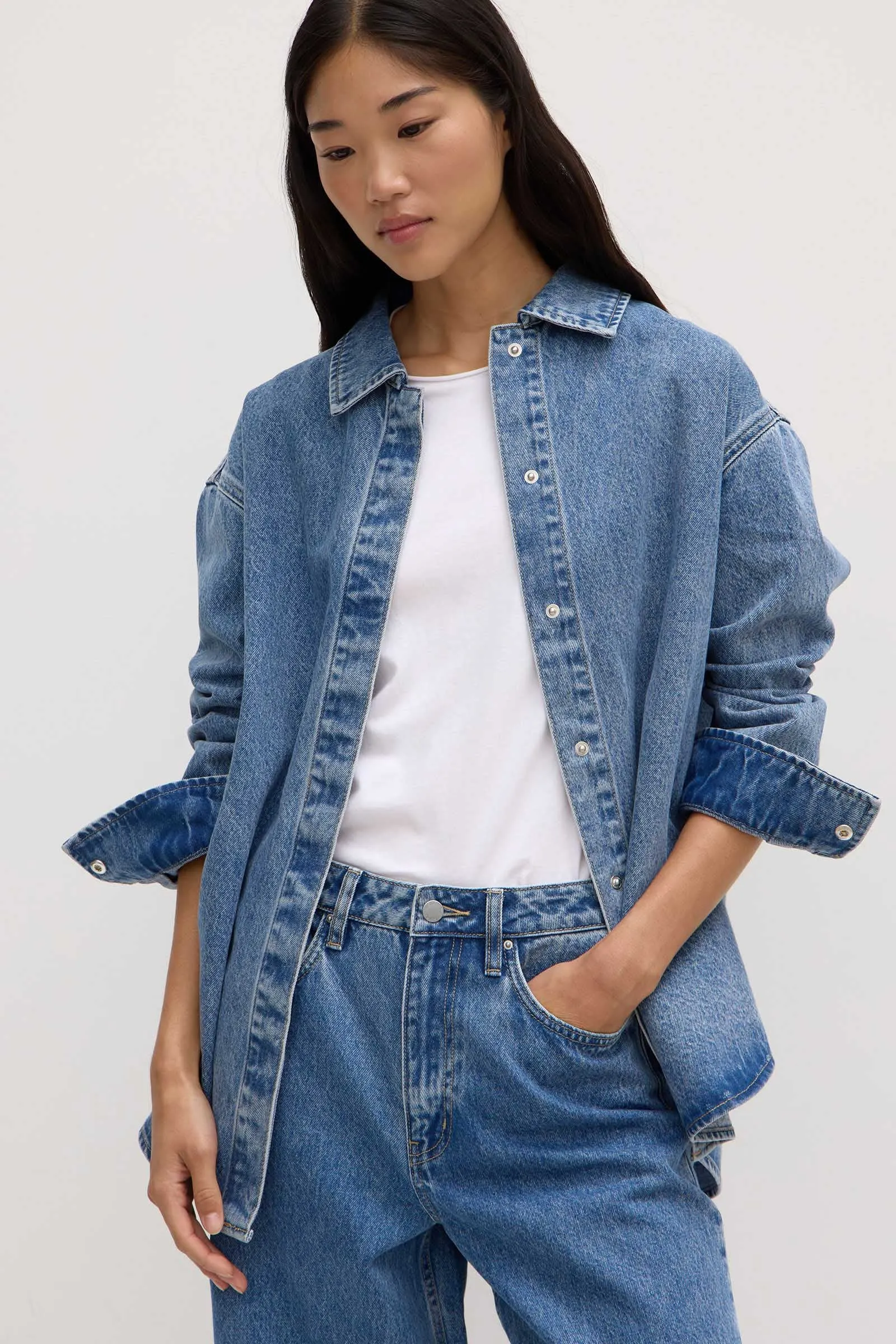 Rylee Denim Overshirt