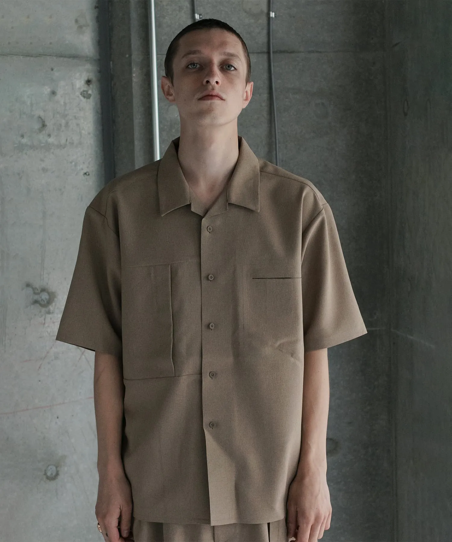 Seamless Open Shirts Coyote
