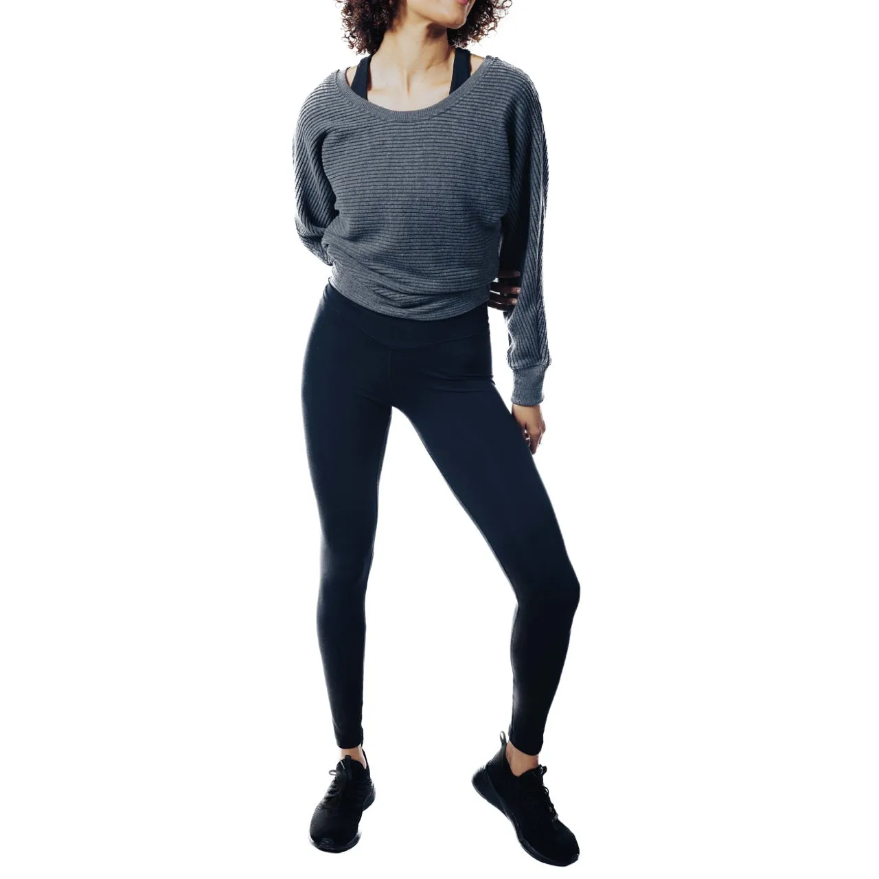 Second Skin Legging - Sueded Onyx
