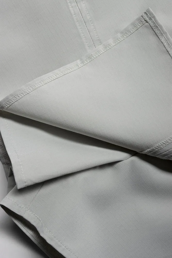 Side Buckle Skorts Light Grey