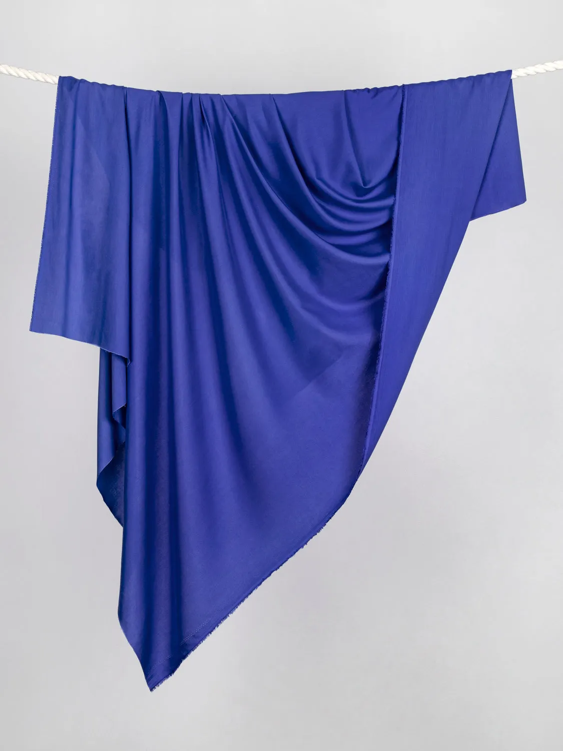 Signature Jewel Tone EcoVero Viscose - Sapphire