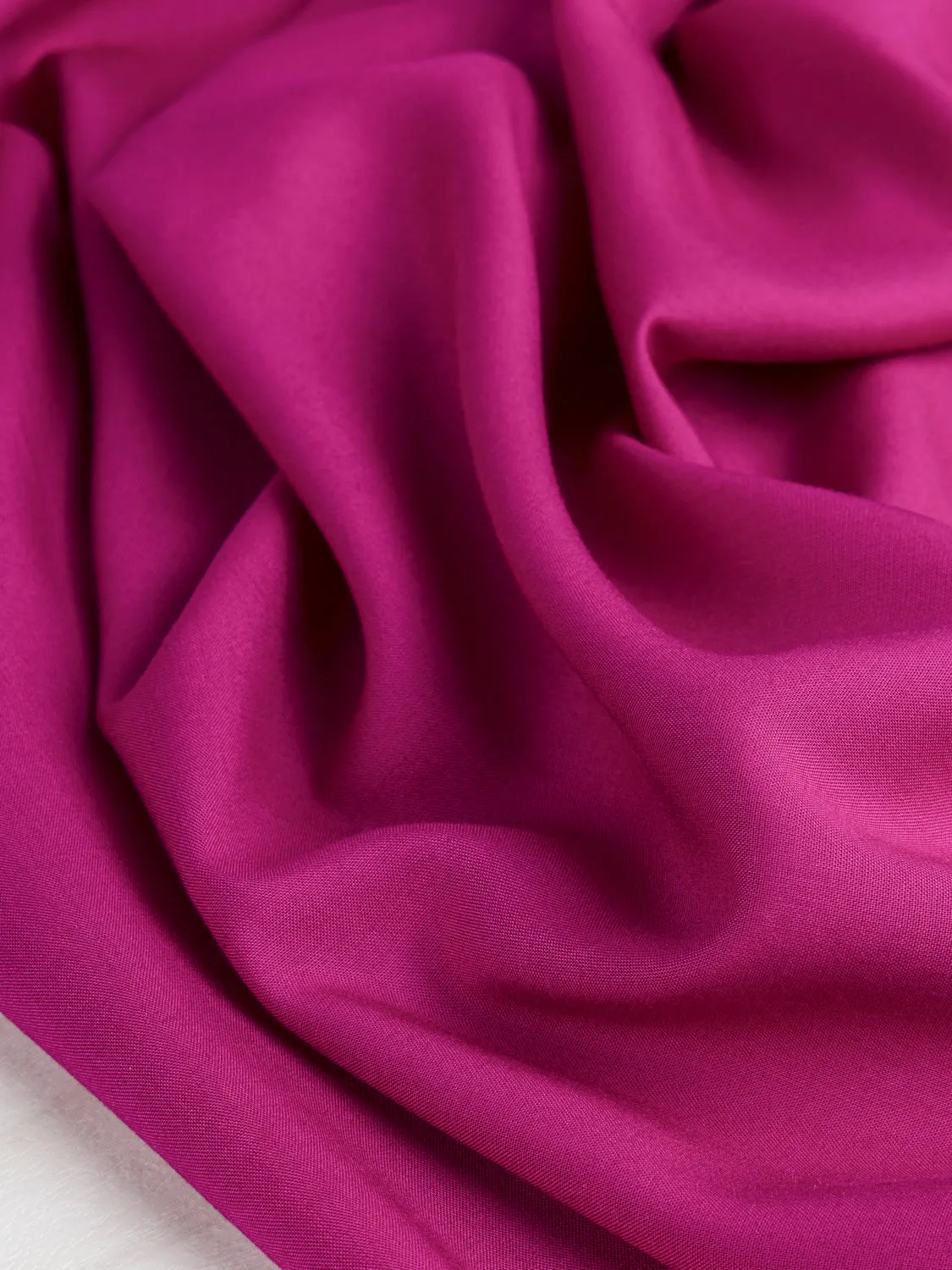 Signature Jewel Tone EcoVero Viscose - Tourmaline Pink - Swatch