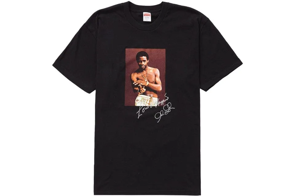 SUPREME AL GREEN TEE BLACK
