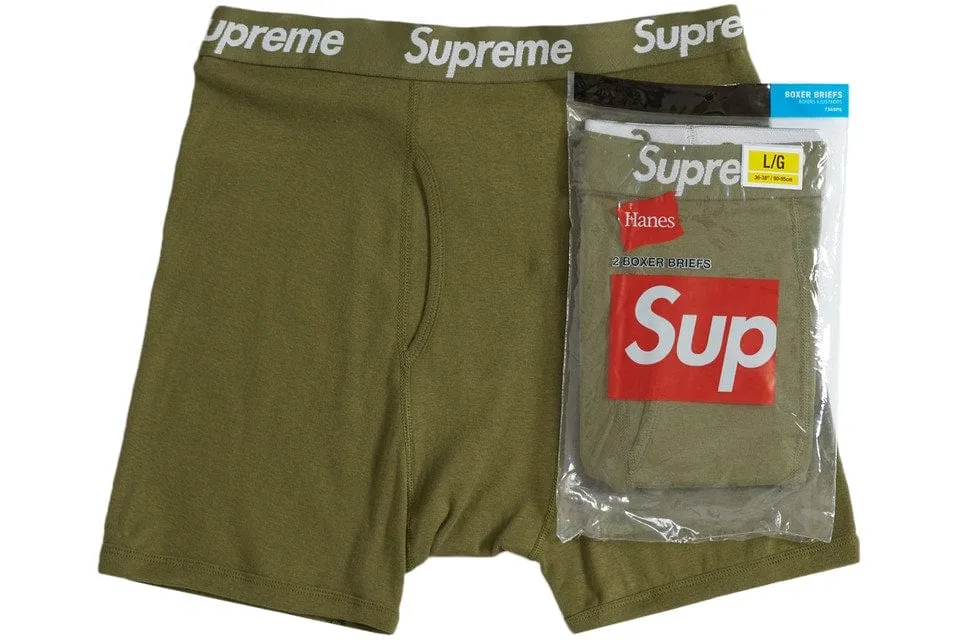 SUPREME BOXER BRIEF OLIVE