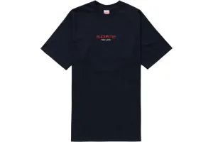 SUPREME CLASSIC LOGO TEE NAVY