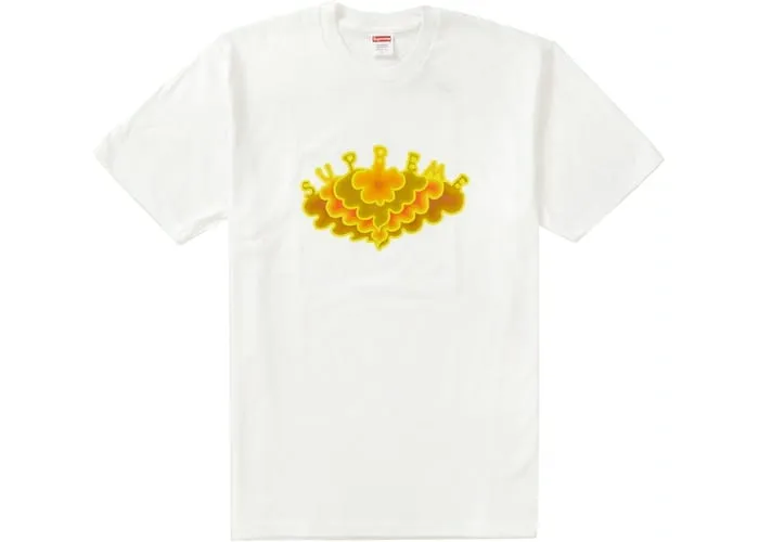 SUPREME CLOUD TEE WHITE