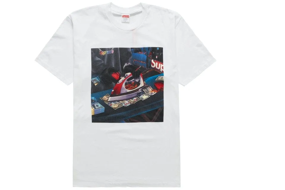 SUPREME GASS TEE WHITE