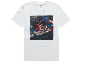 SUPREME GASS TEE WHITE