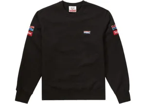SUPREME HONDA CREWNECK BLACK