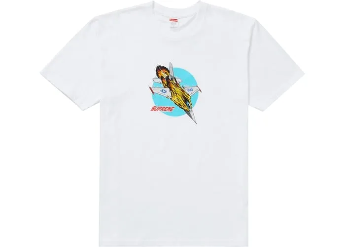 SUPREME JET TEE WHITE FW20