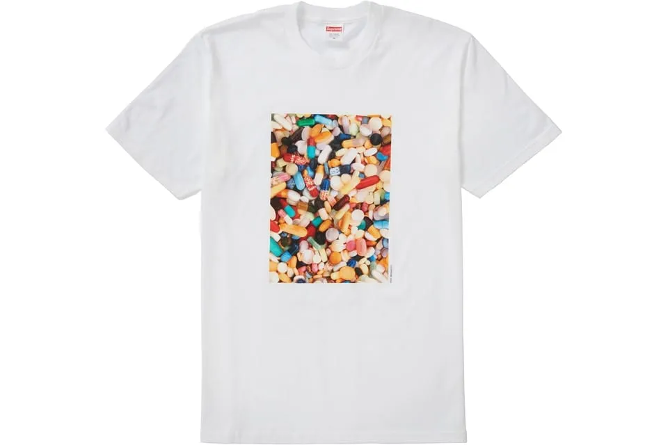 SUPREME PILLS TEE WHITE