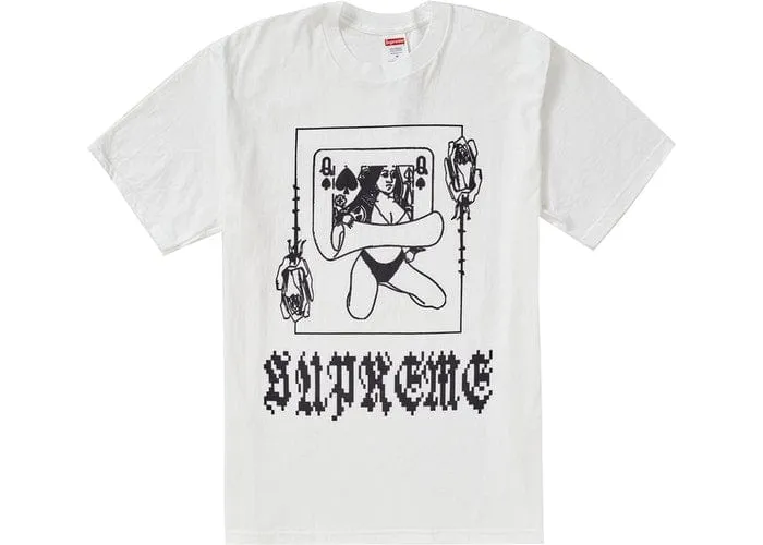 SUPREME QUEEN TEE WHITE