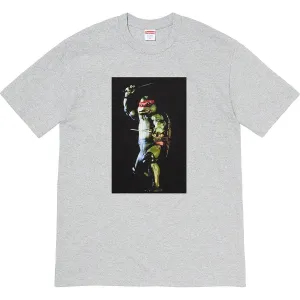 SUPREME RAPHAEL TEE SHIRT HEATHER GREY
