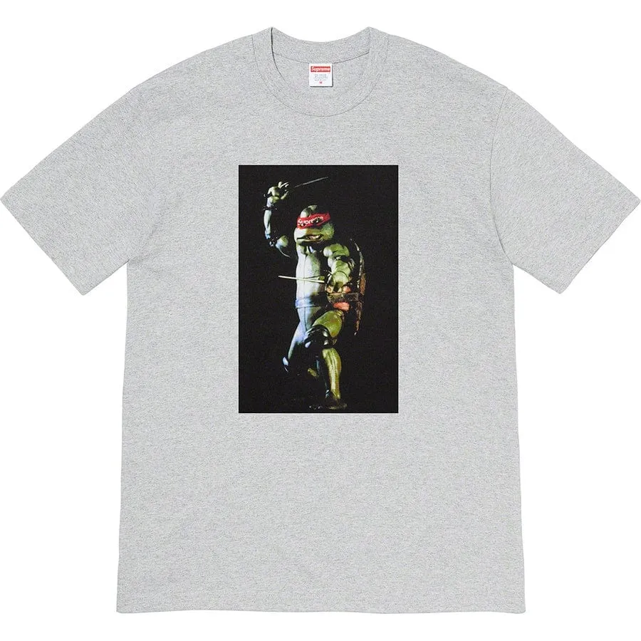 SUPREME RAPHAEL TEE SHIRT HEATHER GREY