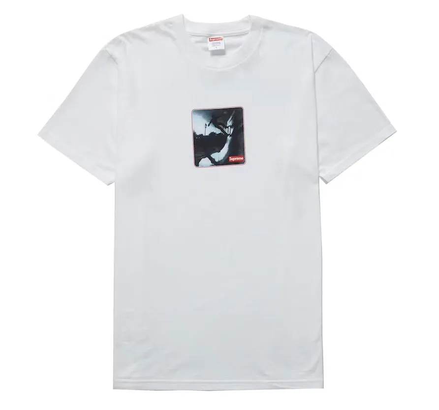 SUPREME SHADOW TEE WHITE