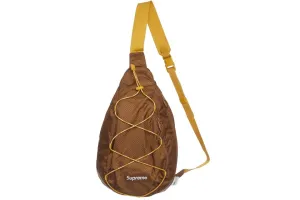 SUPREME SLING BAG BROWN SS22