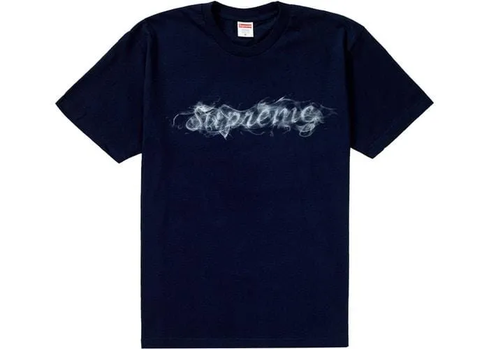 SUPREME SMOKE TEE NAVY