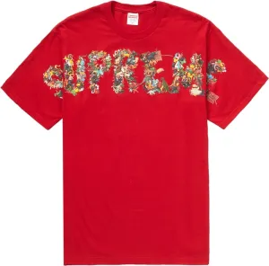 SUPREME TOY PILE TEE RED