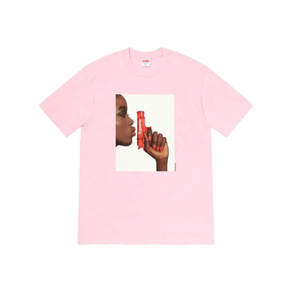 SUPREME WATER GUN TEE PINK
