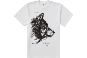 SUPREME YOHJI YAMAMOTO SCRIBBLE WOLF TEE