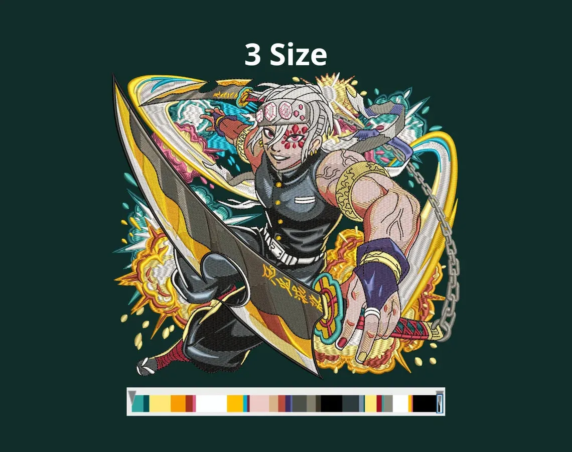 Tengen Uzui The Sound Hashira of Resplendent Thunder Hoodie