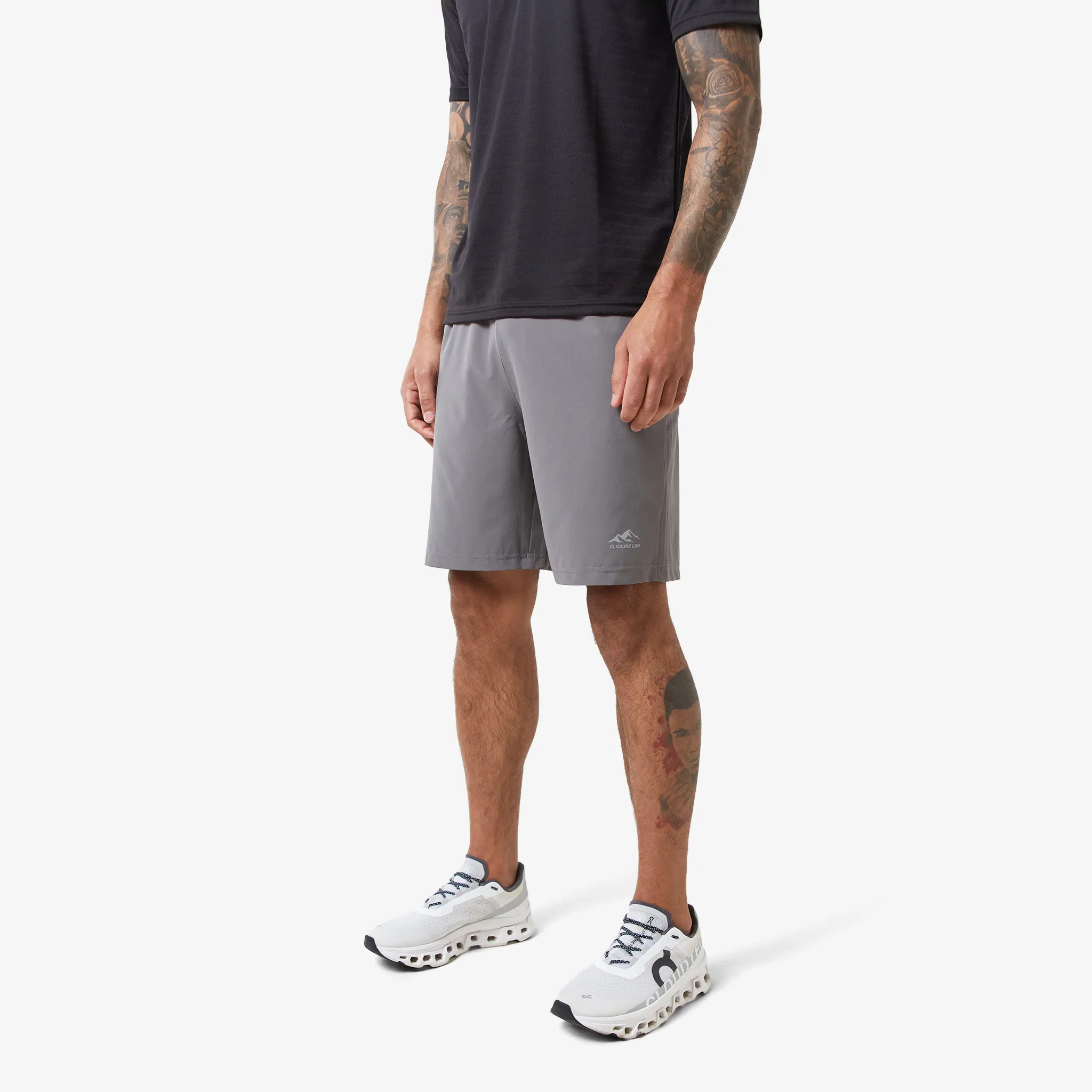Training 9" Twinset | Black Charcoal