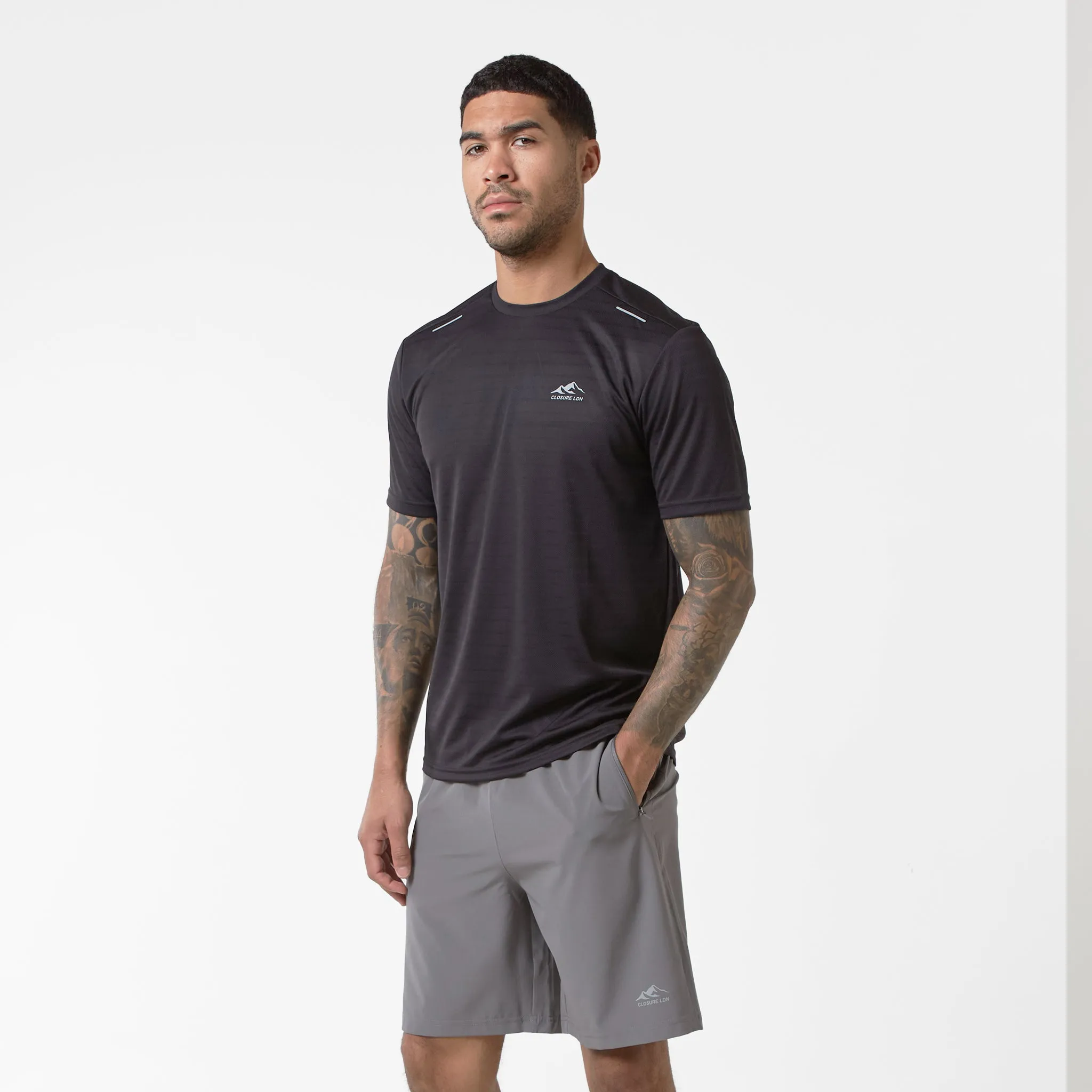 Training 9" Twinset | Black Charcoal