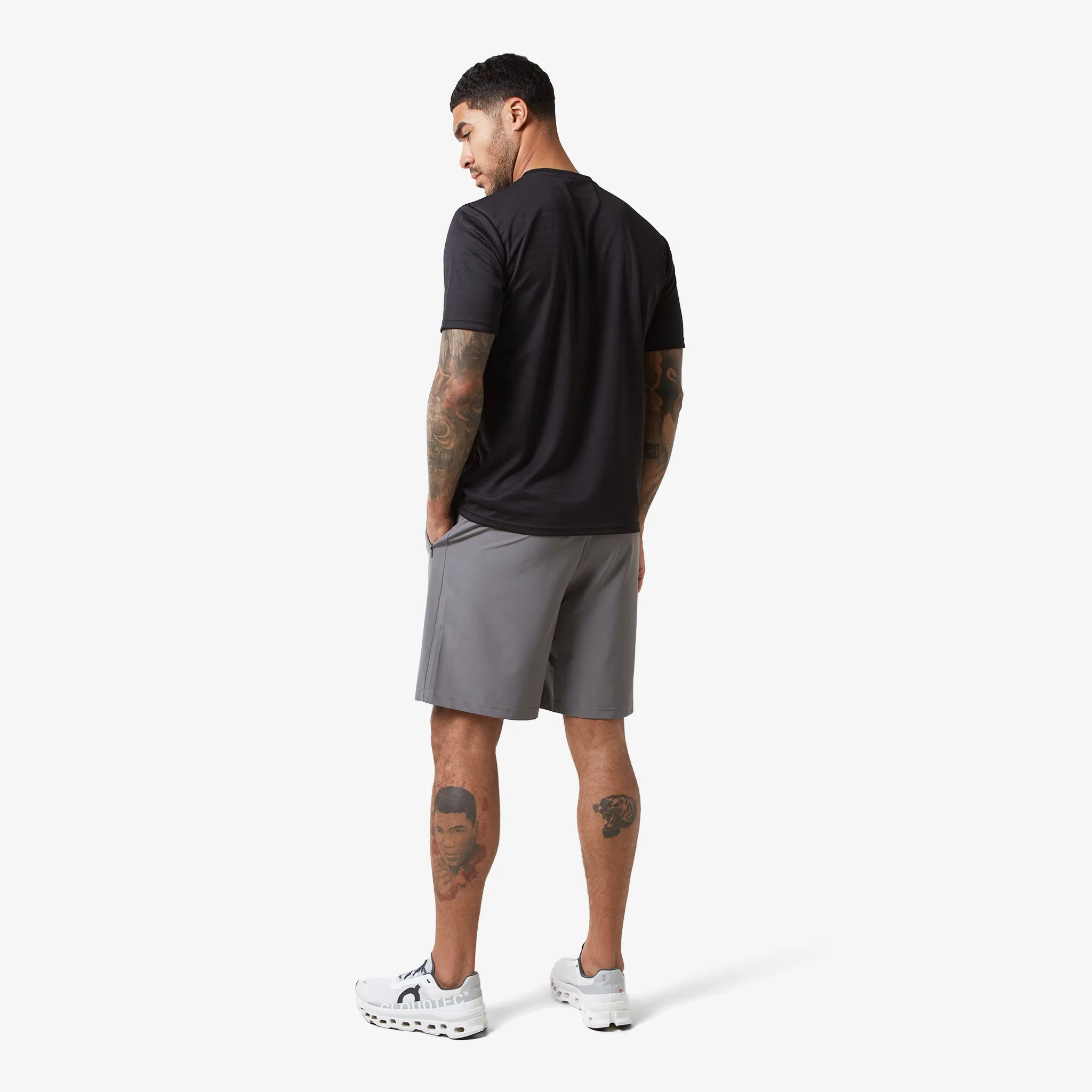 Training 9" Twinset | Black Charcoal
