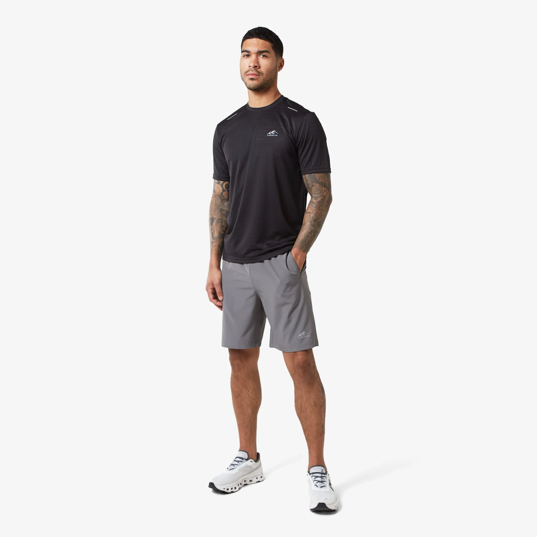 Training 9" Twinset | Black Charcoal