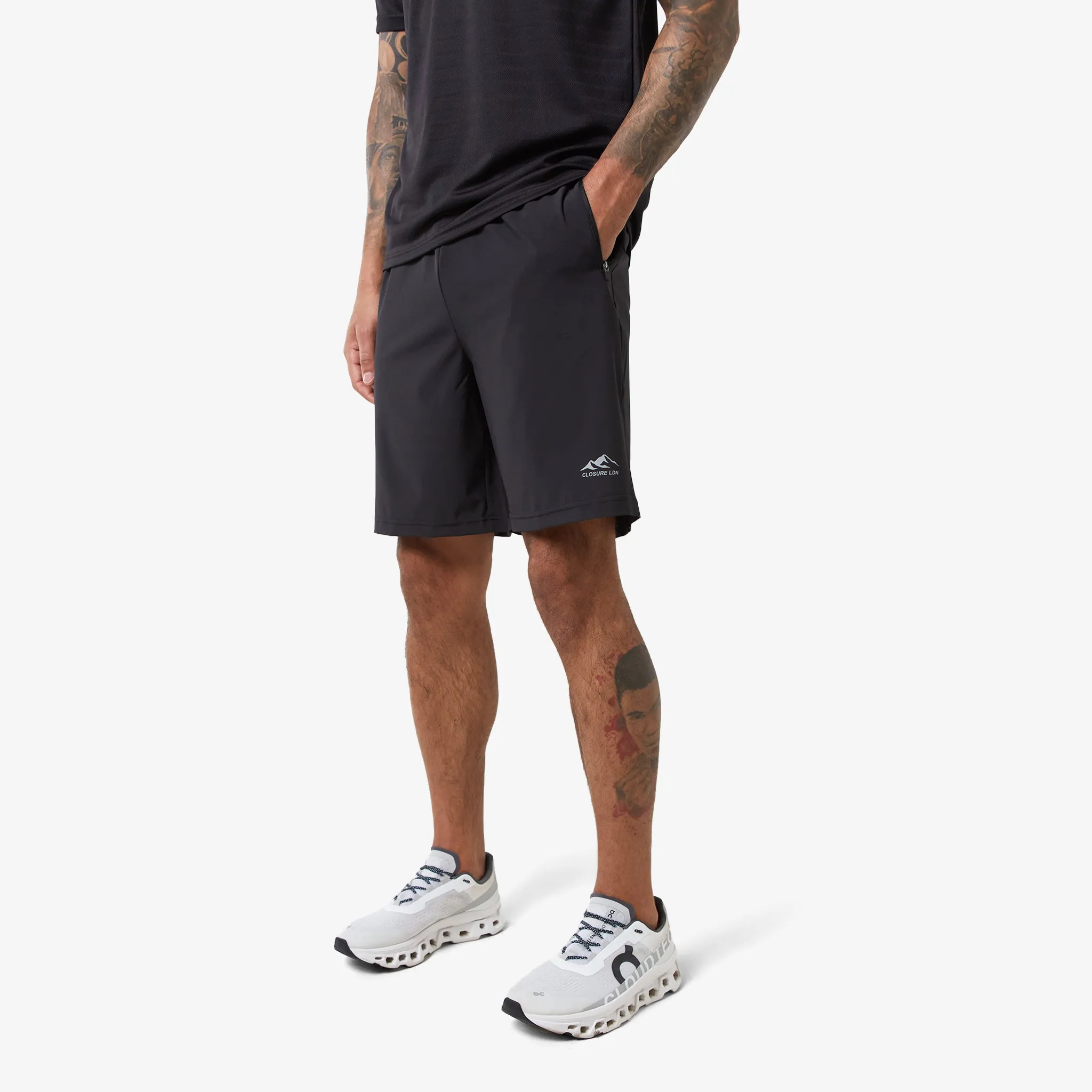Training 9" Twinset | Black