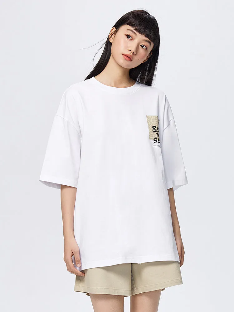 Unisex's Moisture-absorbing Quick-drying Round Neck Short Sleeves T-Shirt