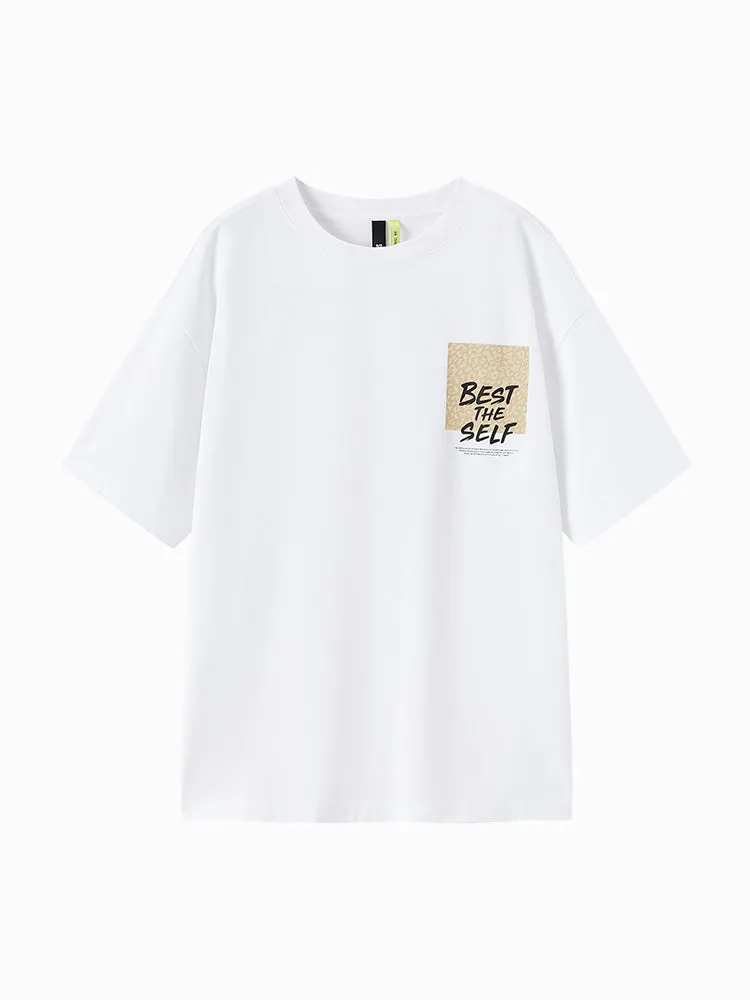 Unisex's Moisture-absorbing Quick-drying Round Neck Short Sleeves T-Shirt