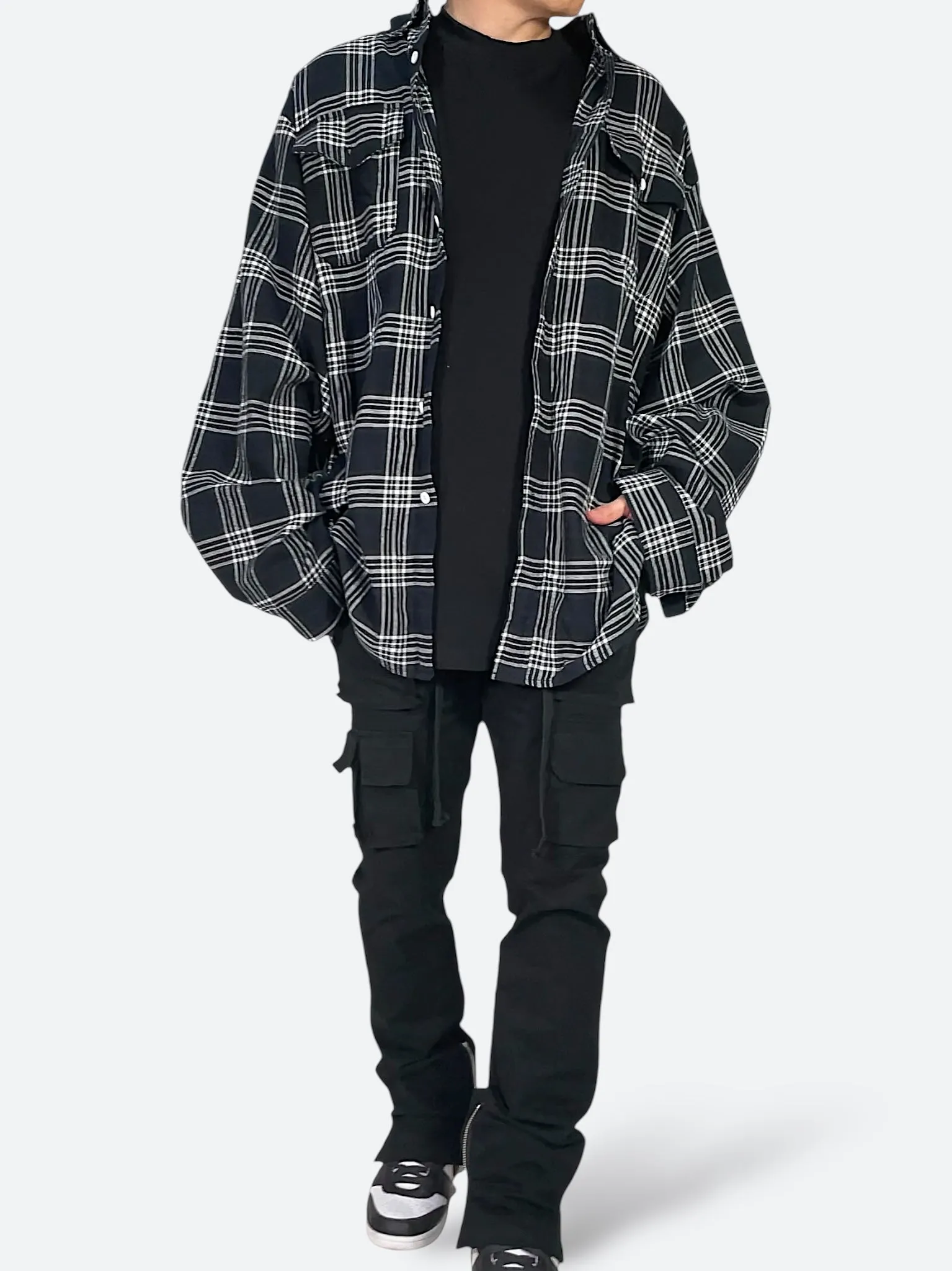 URBAN SHADOWS PLAID SHIRTS：アーバンシャドウズプレイドシャツ