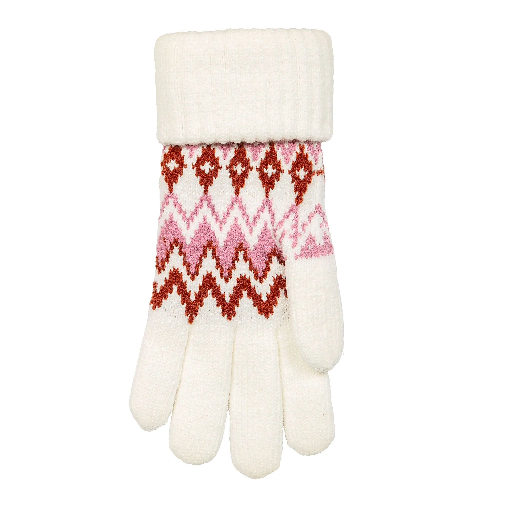 Women’s Jacquard Fair Isle Knitted Gloves