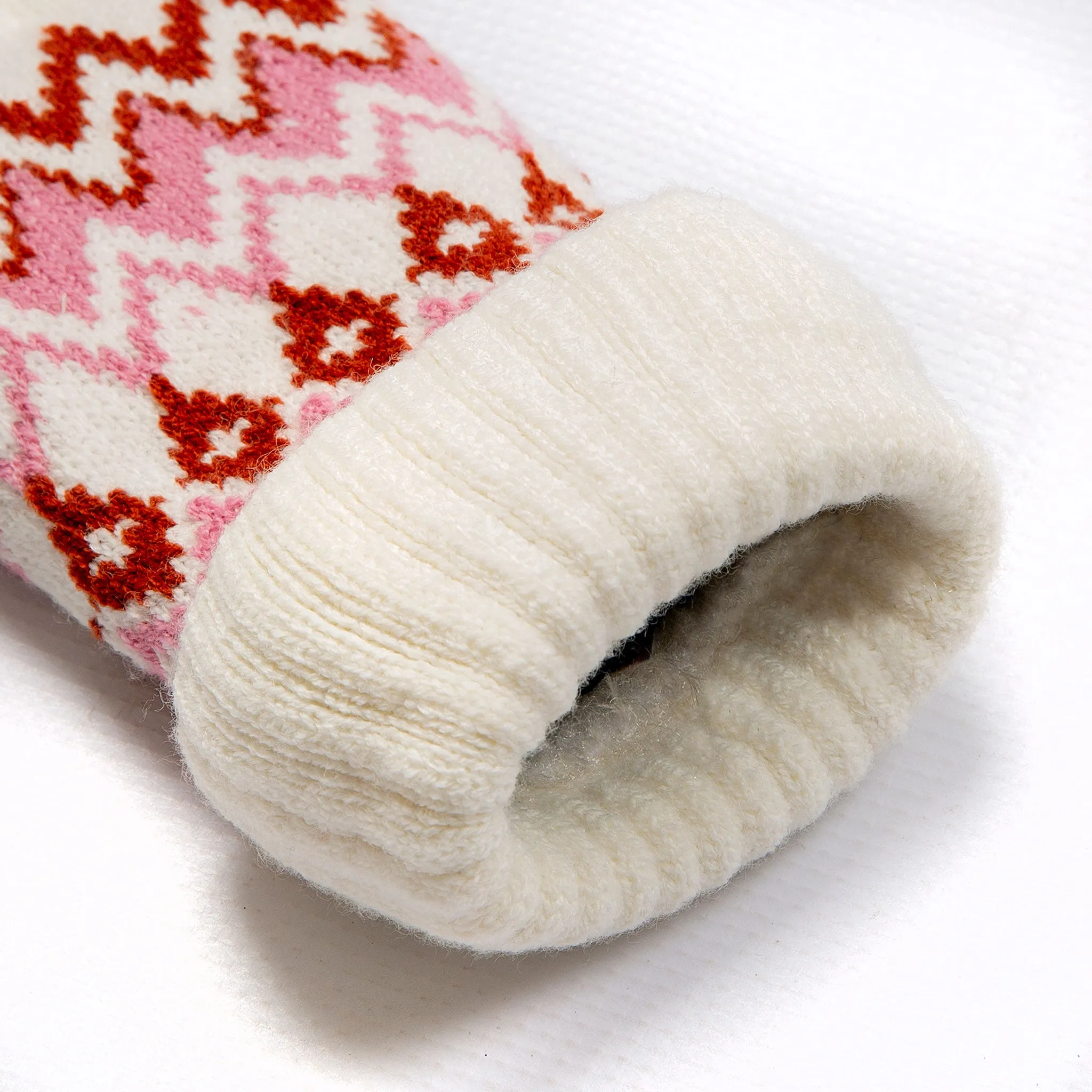 Women’s Jacquard Fair Isle Knitted Gloves