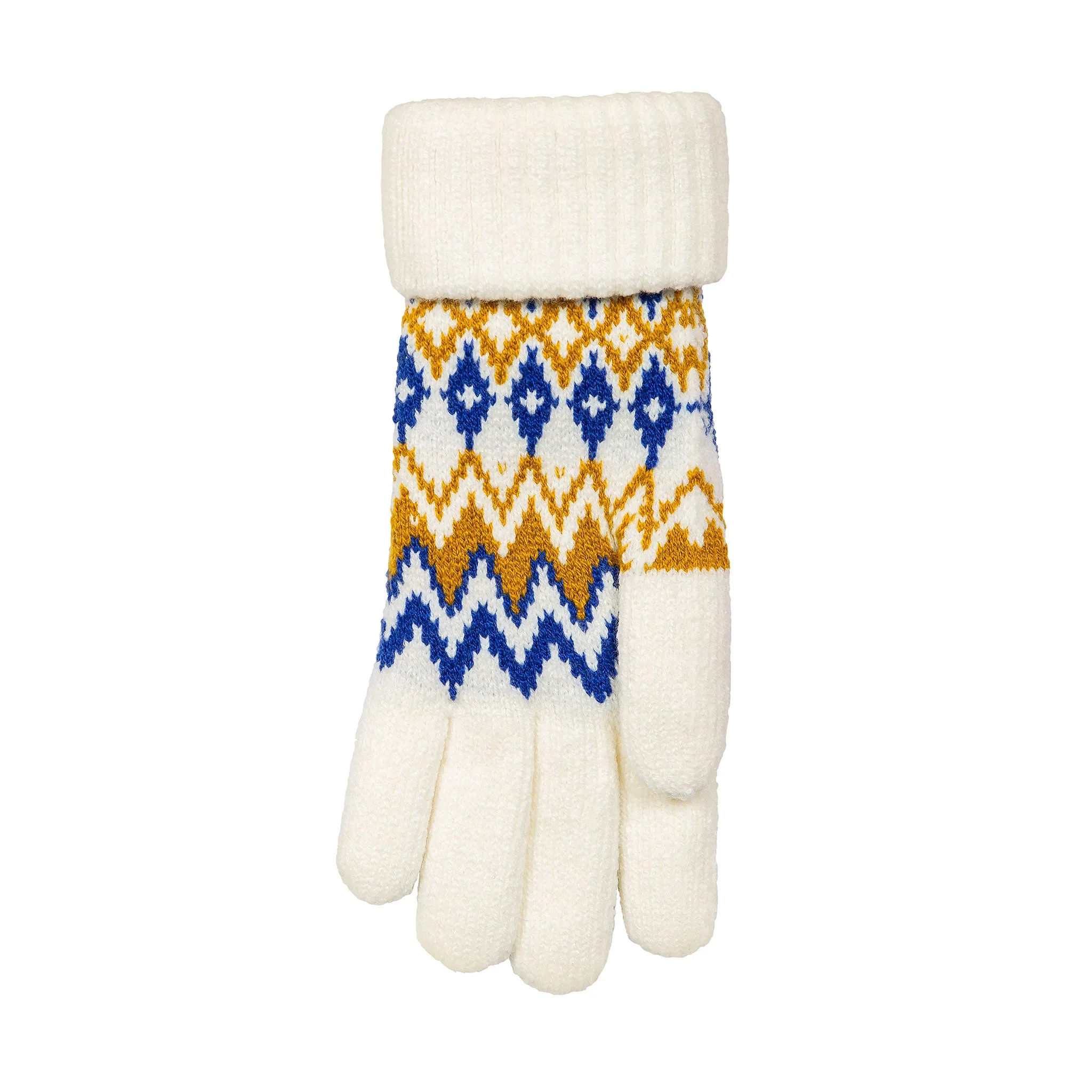 Women’s Jacquard Fair Isle Knitted Gloves